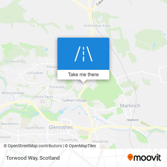 Torwood Way map