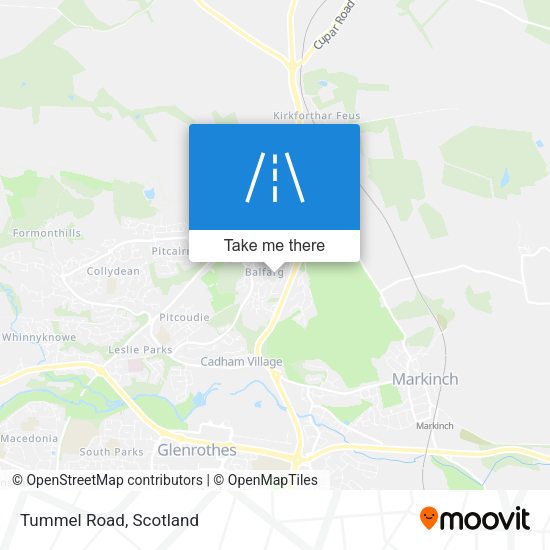 Tummel Road map
