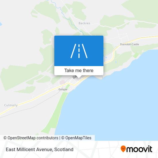 East Millicent Avenue map