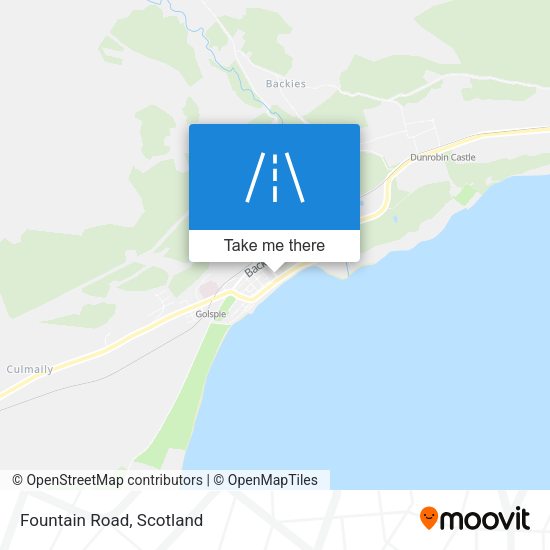 Fountain Road map