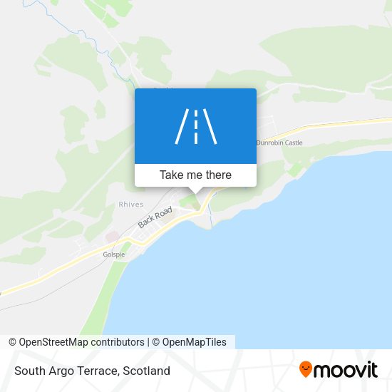 South Argo Terrace map