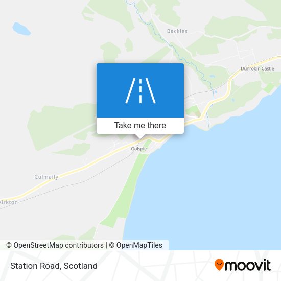Station Road map