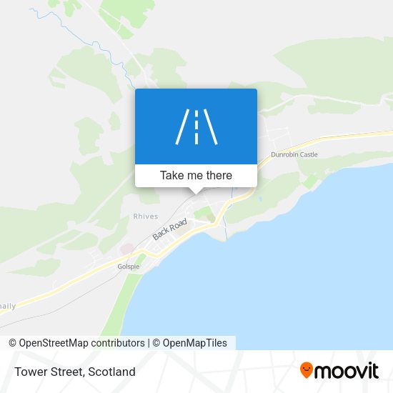 Tower Street map