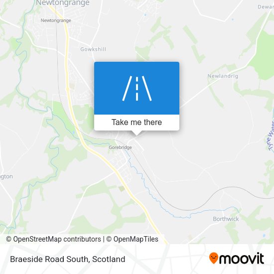 Braeside Road South map