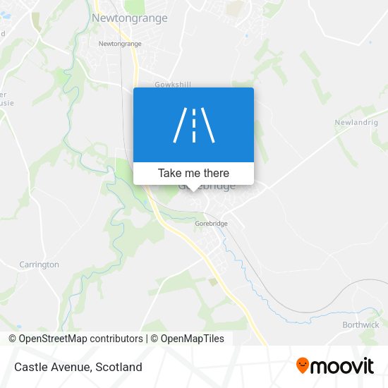 Castle Avenue map