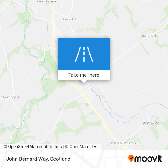 John Bernard Way map