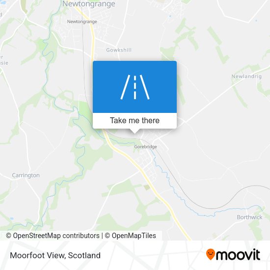 Moorfoot View map