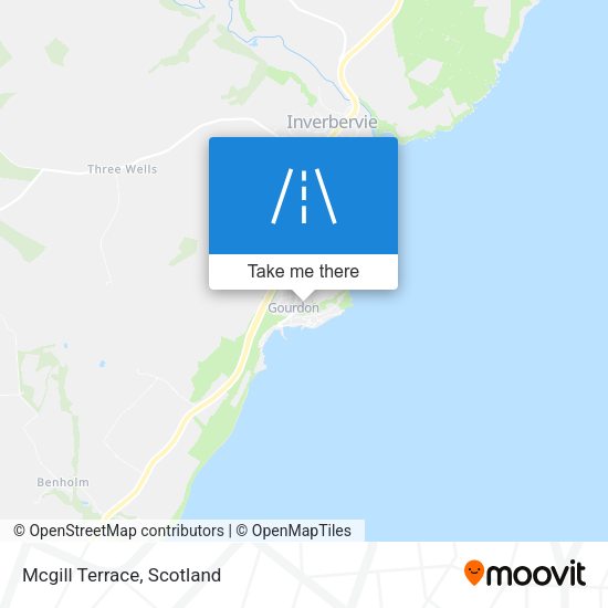 Mcgill Terrace map