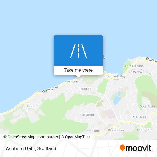 Ashburn Gate map