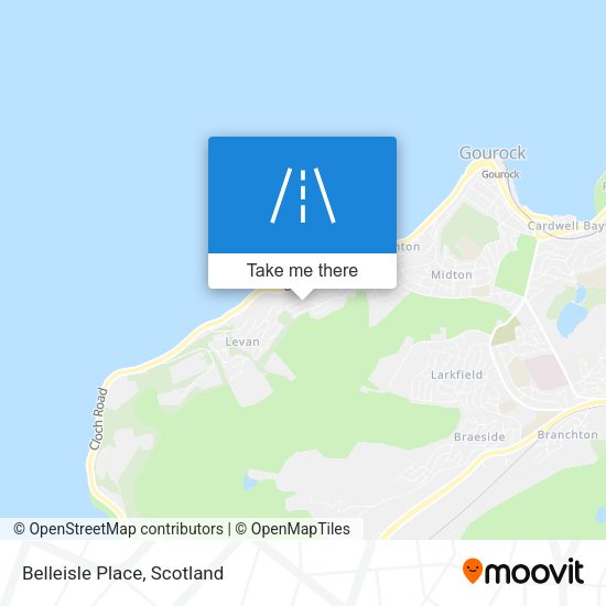 Belleisle Place map