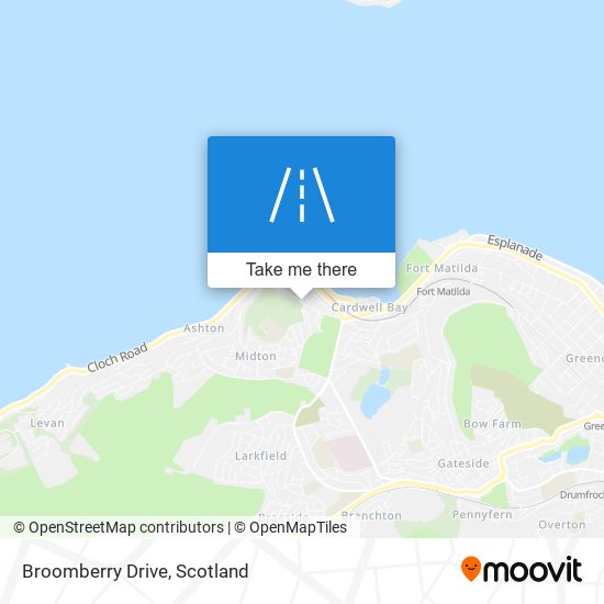 Broomberry Drive map