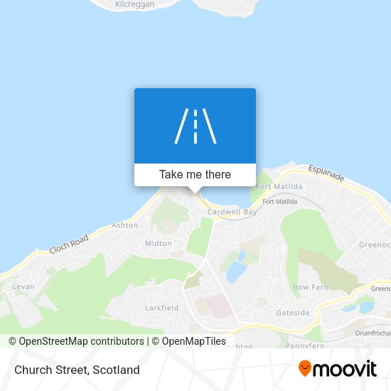 Church Street map
