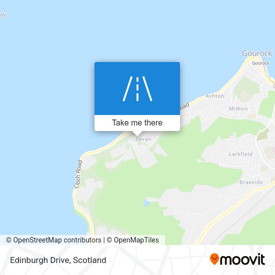 Edinburgh Drive map