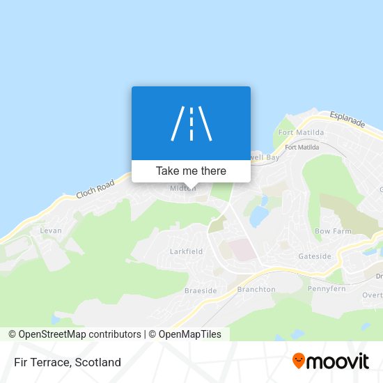 Fir Terrace map