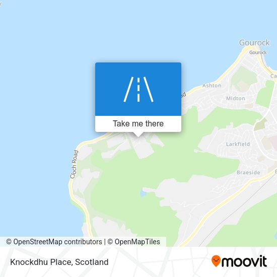 Knockdhu Place map