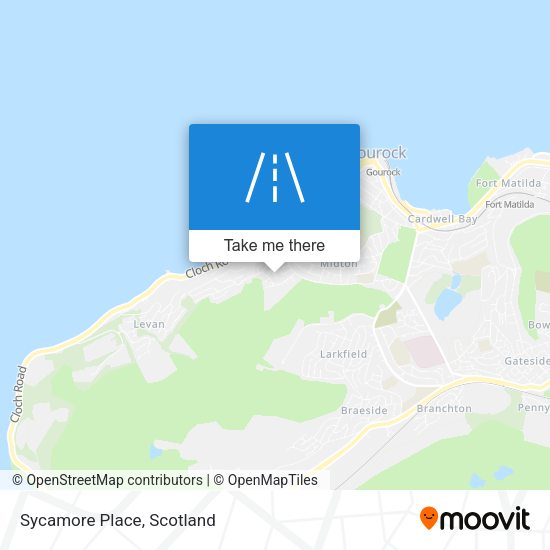 Sycamore Place map