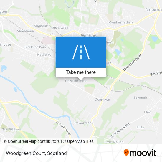 Woodgreen Court map