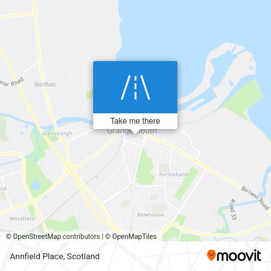 Annfield Place map