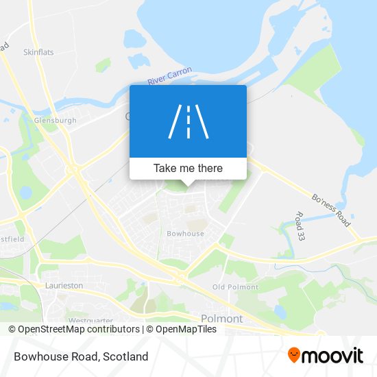 Bowhouse Road map