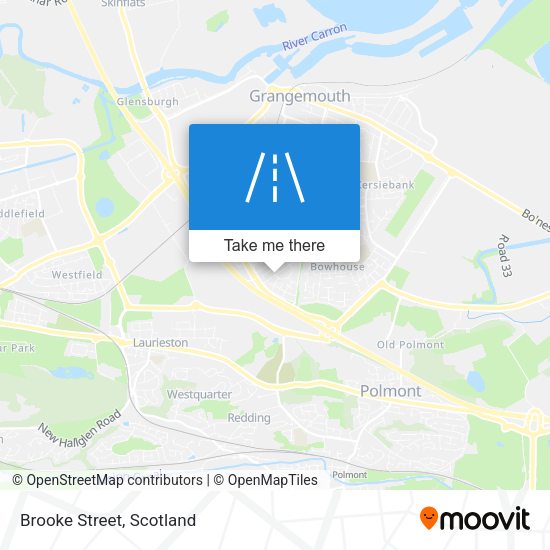 Brooke Street map