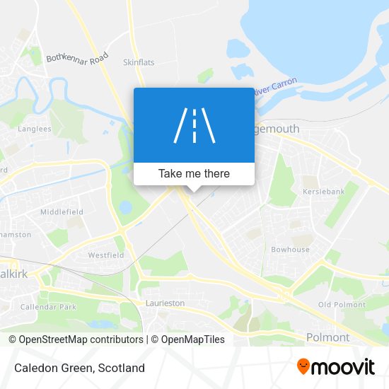 Caledon Green map