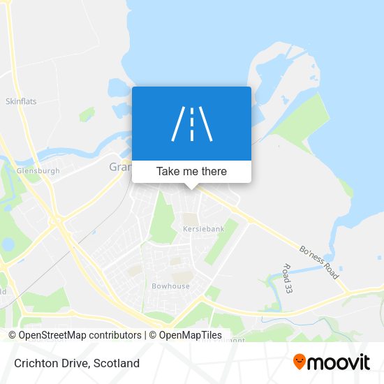 Crichton Drive map