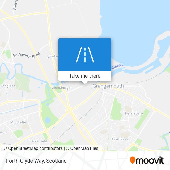 Forth-Clyde Way map