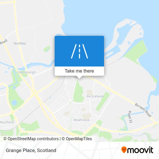 Grange Place map