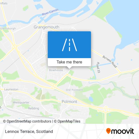 Lennox Terrace map