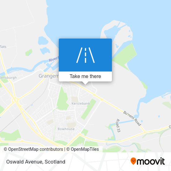 Oswald Avenue map