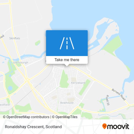 Ronaldshay Crescent map