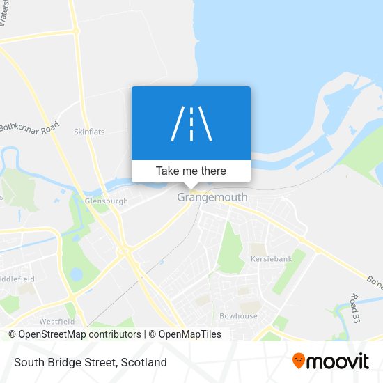 South Bridge Street map