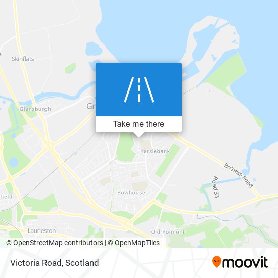 Victoria Road map
