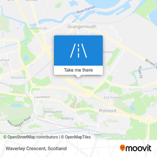 Waverley Crescent map