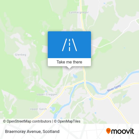 Braemoray Avenue map