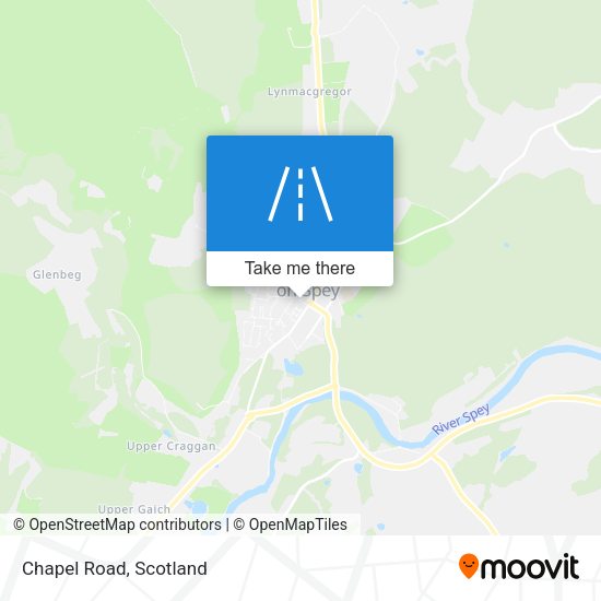 Chapel Road map