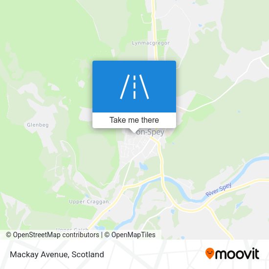 Mackay Avenue map