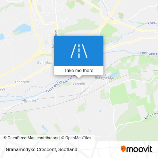Grahamsdyke Crescent map