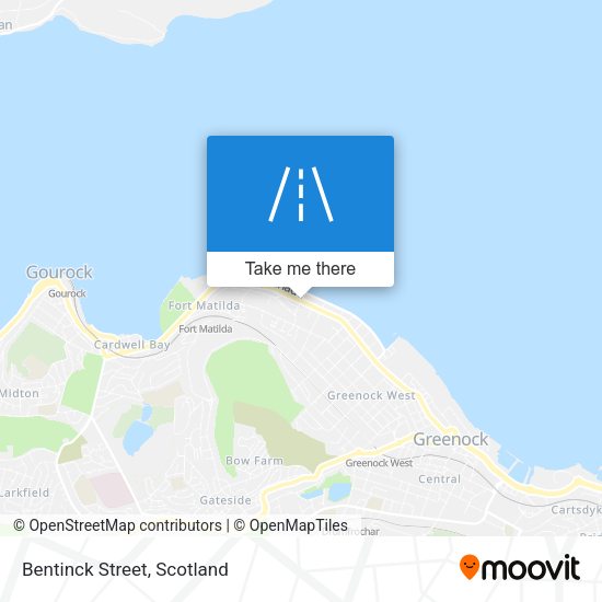 Bentinck Street map