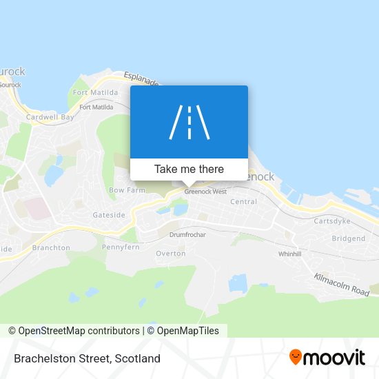 Brachelston Street map