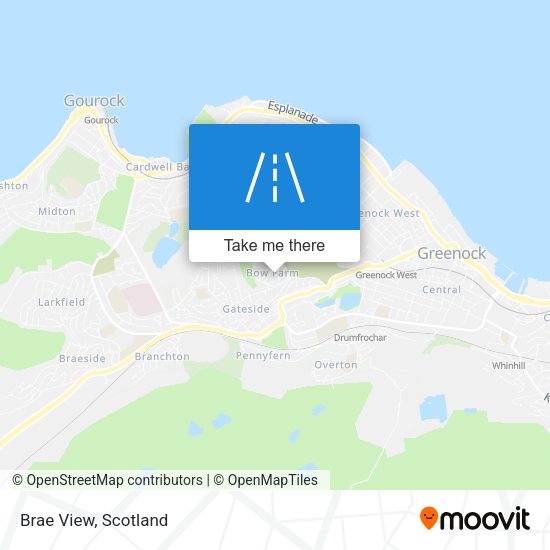 Brae View map