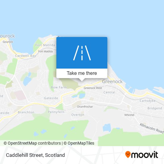 Caddlehill Street map