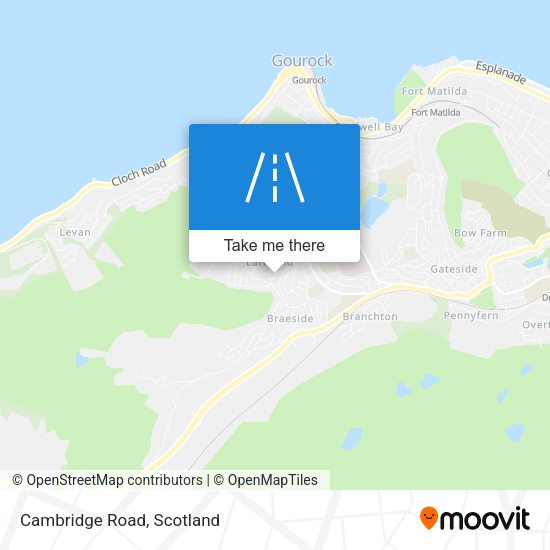 Cambridge Road map