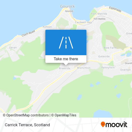 Carrick Terrace map