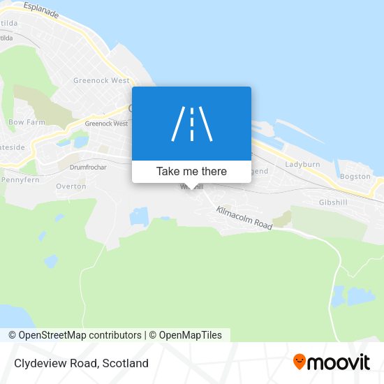 Clydeview Road map