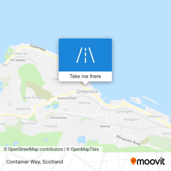 Container Way map