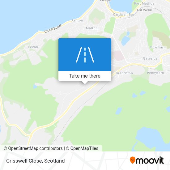 Crisswell Close map