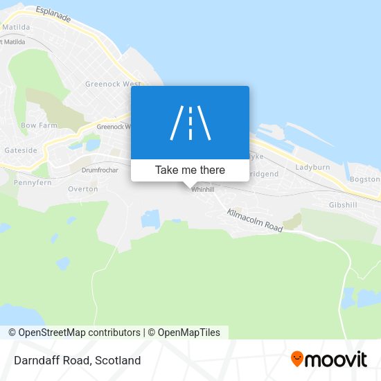 Darndaff Road map