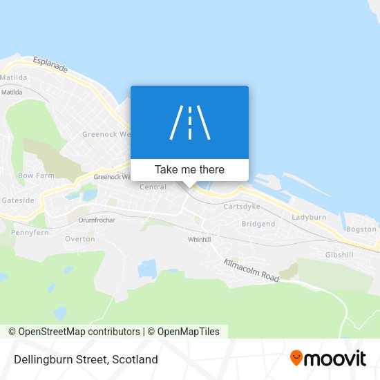 Dellingburn Street map