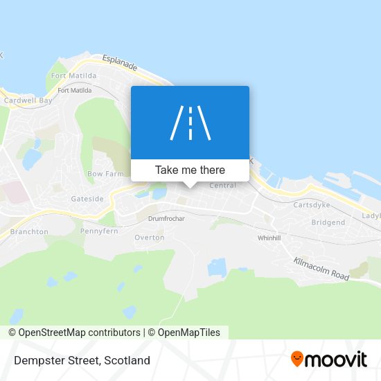 Dempster Street map